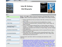 Tablet Screenshot of goklany.org